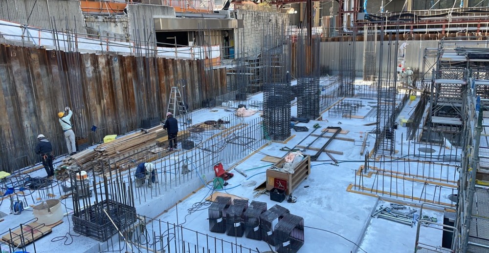 型枠施工現場写真_神戸市内＆明石市内建設現場