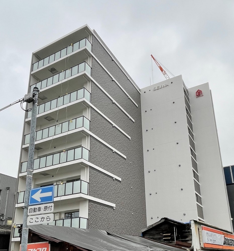 アフィットマンション新築　型枠工事