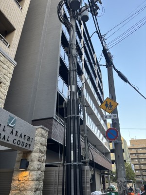 明石市大明石町２丁目計画　型枠工事